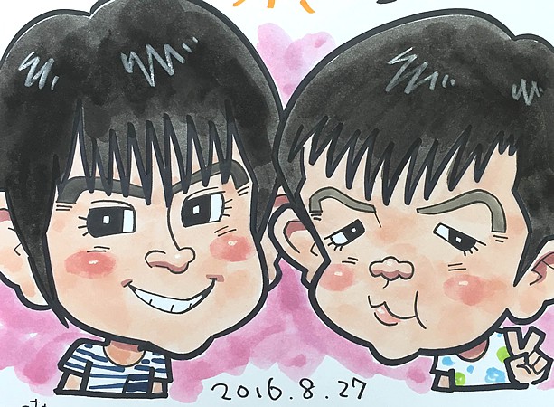 会員向けイベントを開催する携帯ショップからのご依頼で Tvチャンピオン 出場経験を持つ似顔絵師を派遣 In神奈川県横浜市 イベントパートナー