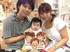 似顔絵コーナー