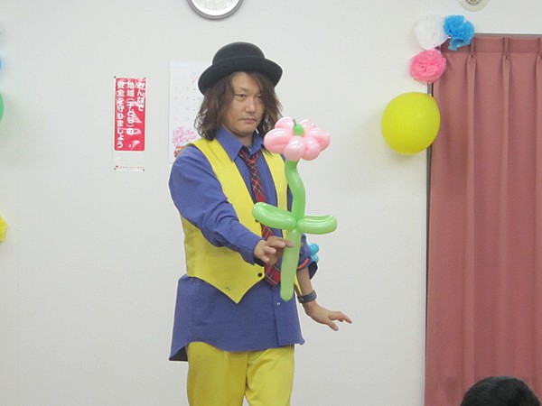 派遣したバルーンパフォーマー