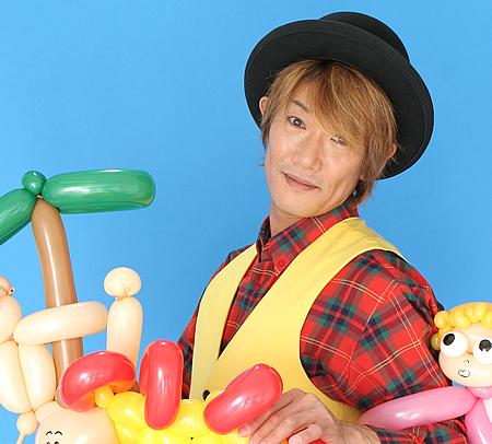 お伺いしたバルーンパフォーマー