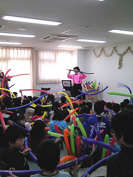 バルーン教室の様子