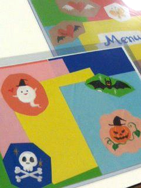 フェイスペイントサンプルボード