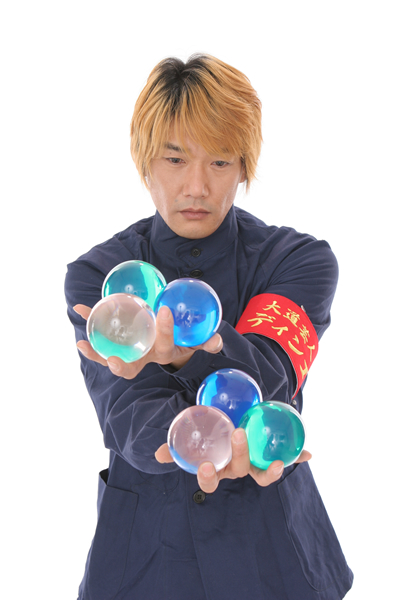 バルーンアート コンタクトジャグリング