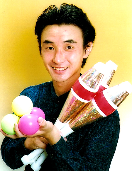 大道芸人・ジャグリング