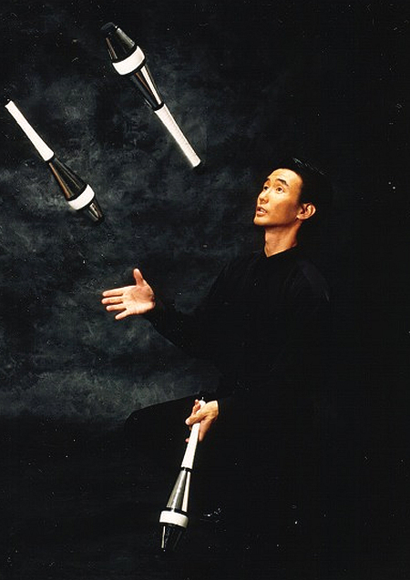 大道芸人・ジャグリング