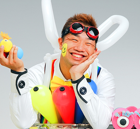 特選大道芸人・スマイルパフォーマーQちゃん