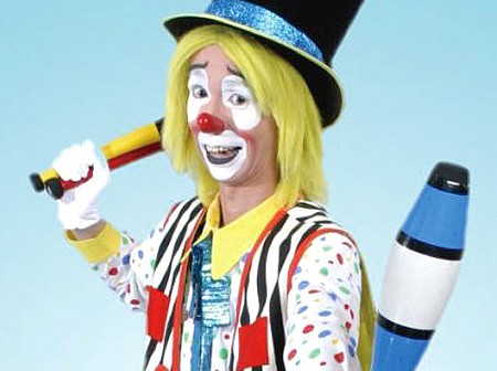 大道芸人・ピエロ(クラウン)