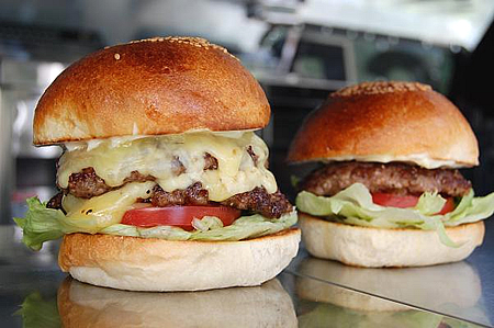 食品移動販売車・ハンバーガー