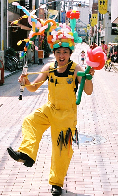 大道芸人・バルーンアート