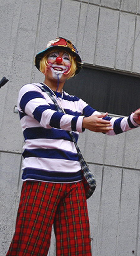 大道芸人・バルーンアート