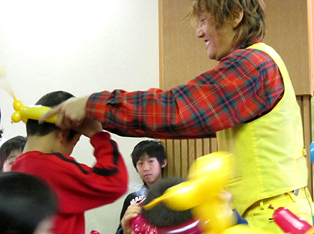 大道芸人・ディンゴ