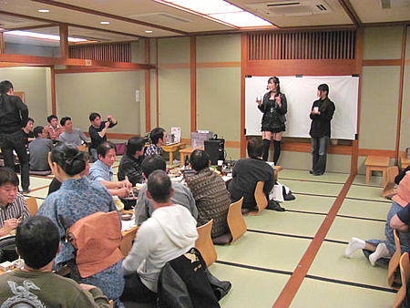 マジックショーの様子