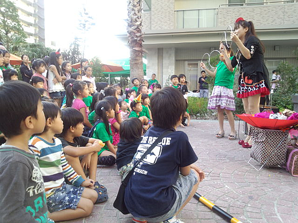 マジックショーの様子