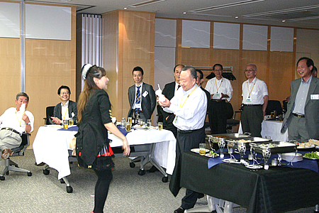 マジックショーの様子