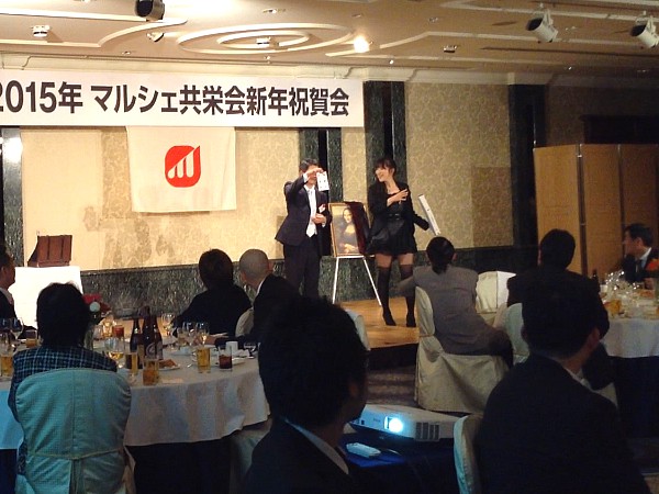 マジックショーの様子
