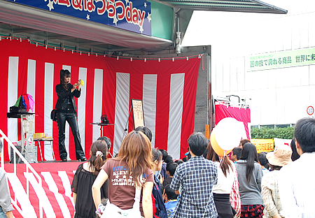 マジックショーの様子