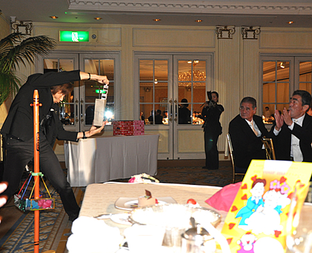 マジックショーの様子