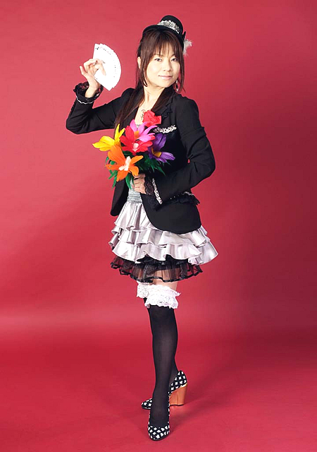 女性マジシャン