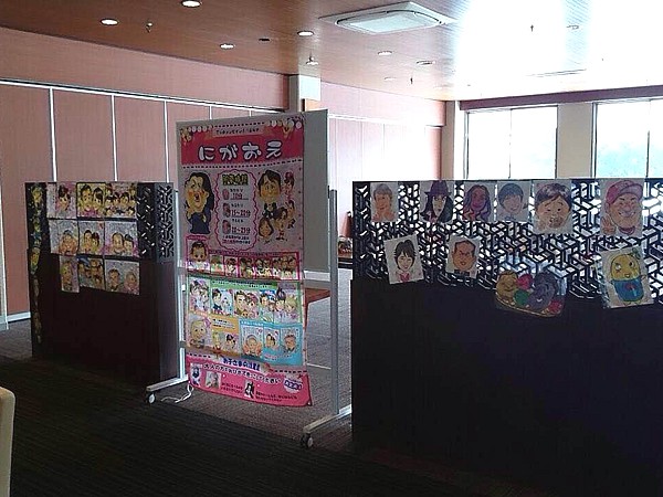 似顔絵コーナー