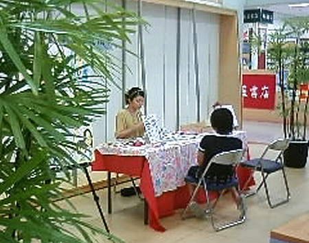 似顔絵ブース