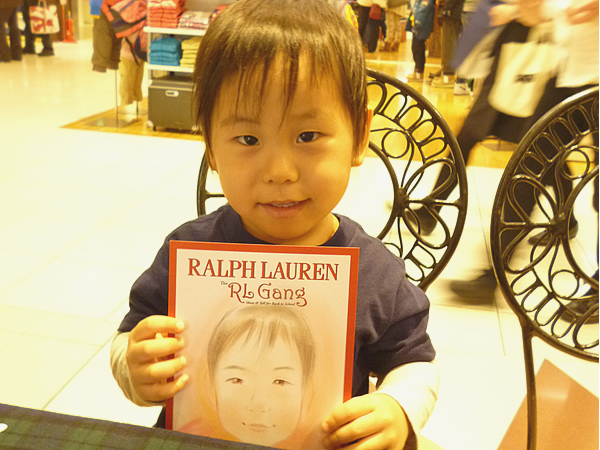 似顔絵をお書きした男の子