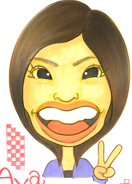 似顔絵師サンプル作品